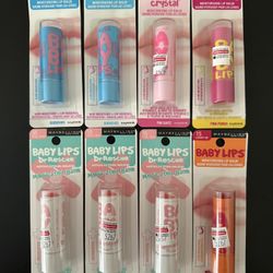 Maybeline Baby Lips $2 Each (Pick Up Only)