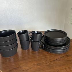 Ceramic Plates, Cups Bowls.  