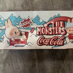 🔥Pop Mart Original 🔥 POP MART THE MONSTERS COCA-COLA 1 ASSORTED BOX (10 PIECES BOX) LABUBU ZIMOMO