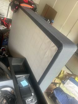 Queen size box spring -FREE