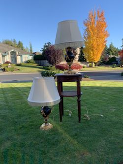 French Antique Lamps