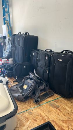 Traveling suitcases