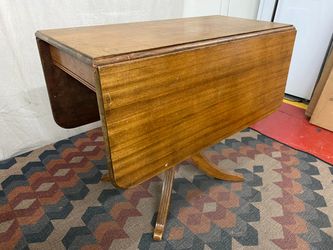 BRANDT Vintage Drop Leaf Rectangular Table w/ Drawer