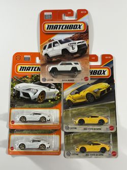 Matchbox Toyota GR Supra / 4Runner $5 Each