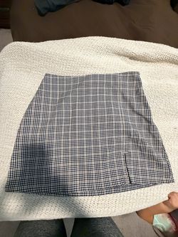 Ultra High Rise Plaid Skirt