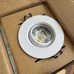 Dimmable Swivel Adjustable Downlight Pack of 6