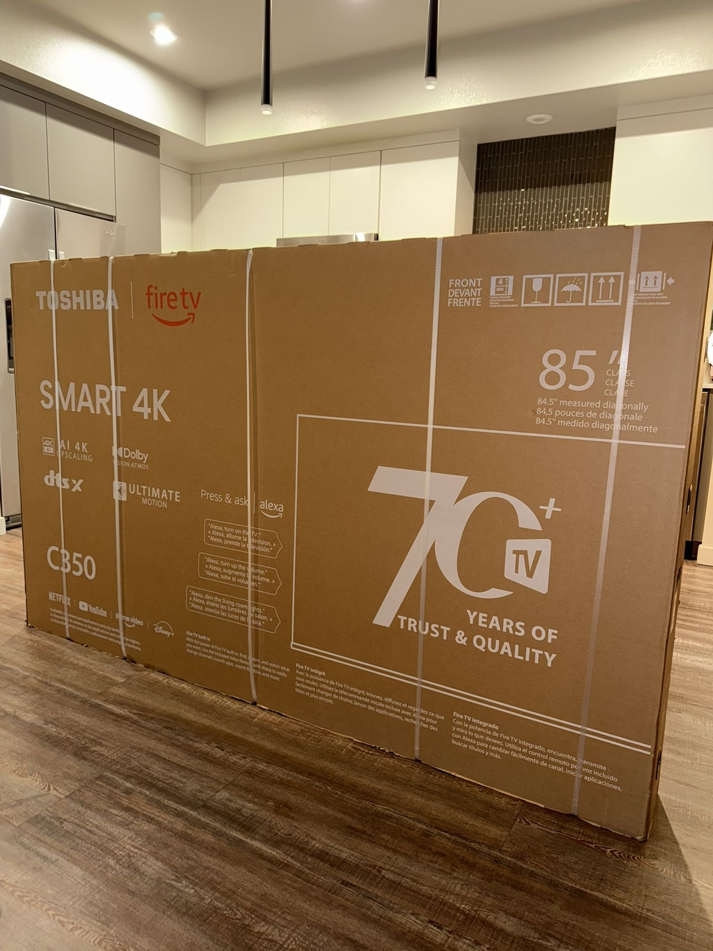 TOSHIBA FIRE TV 85”