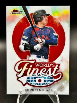 Shohei Ohtani 2026 Topps World’s Finest Japan   #WF-22