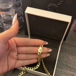 New monaco necklace gold plated over stainless unisex