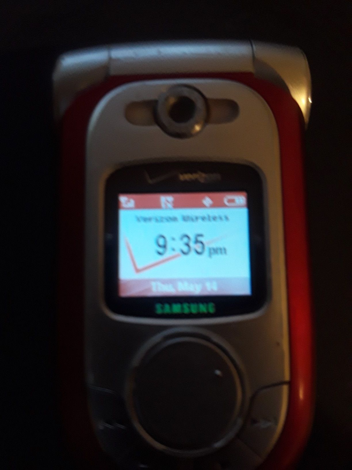 Verizon Page Plus Samsung Sch A950 Flip Camera Cellphone