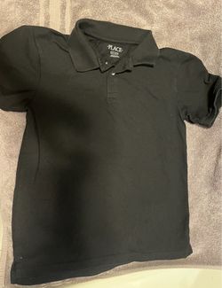 The Children's Place Kids Black Polo Shirt