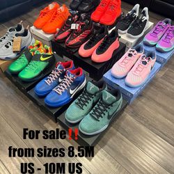 Hoop Shoes 8.5M - 10M (All Brand New)