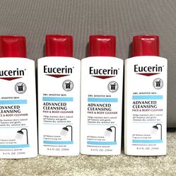 Eucerin Face & Body Cleanser 2/$8,00