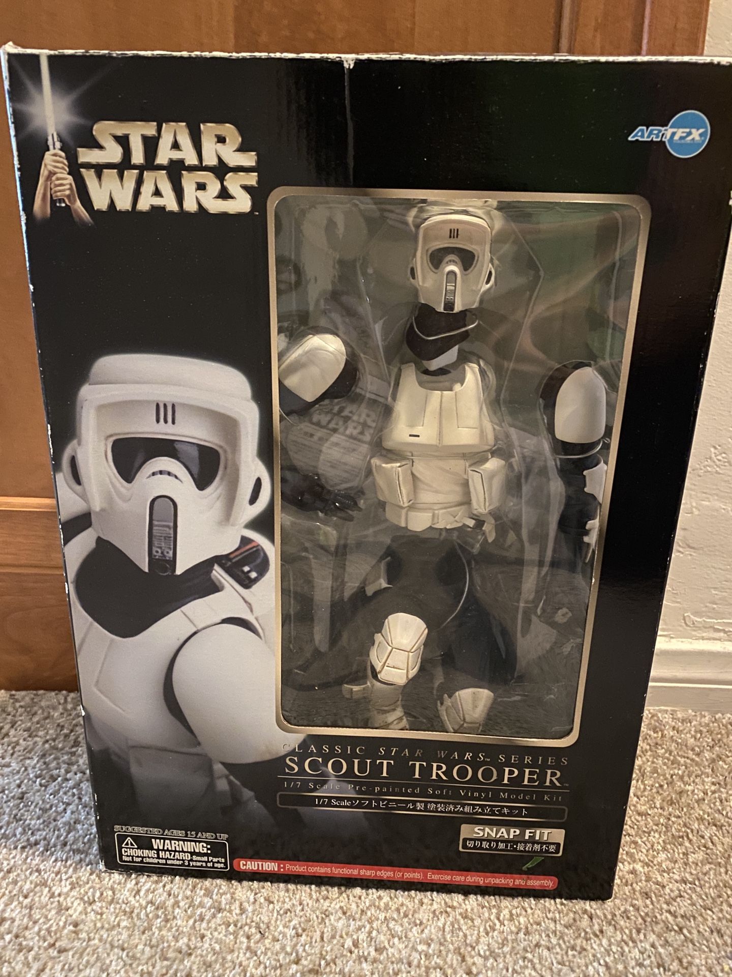 Star Wars Biker Scout Trooper 1/7 Scale Statue - Main Image