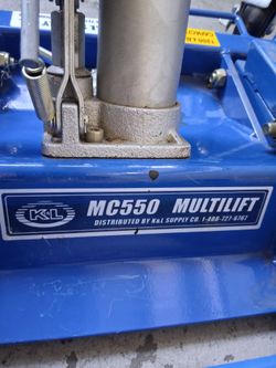 K&L MC550 Multilift Motorcycle Lift