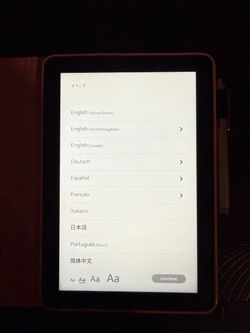 Kindle Fire tablet