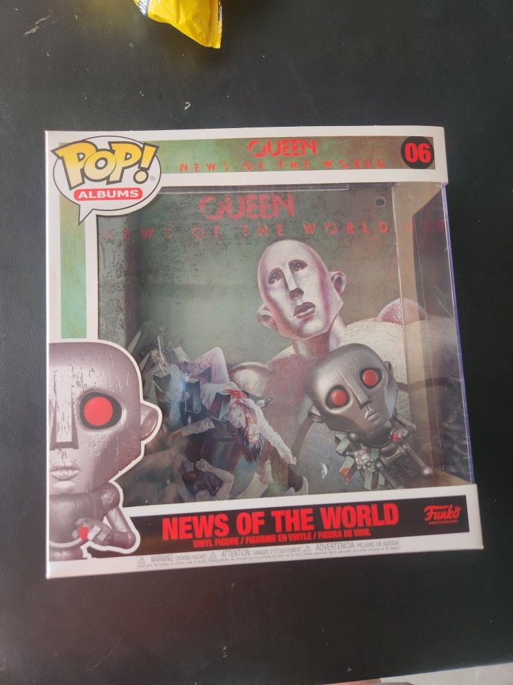 Funko POP Albums: Queen - News of The World,Multicolor