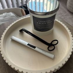 Candle Trimmer & Electronic Candle Lighter Set