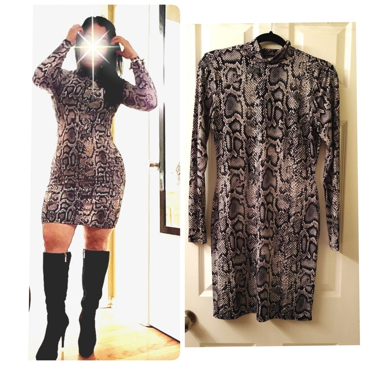 Snake skin dress $25