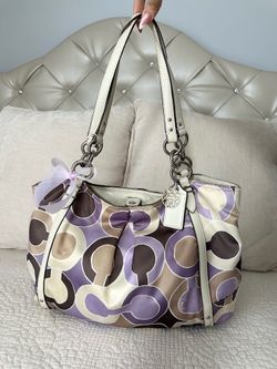 Coach Alexandra Outline OP Art tote bag: