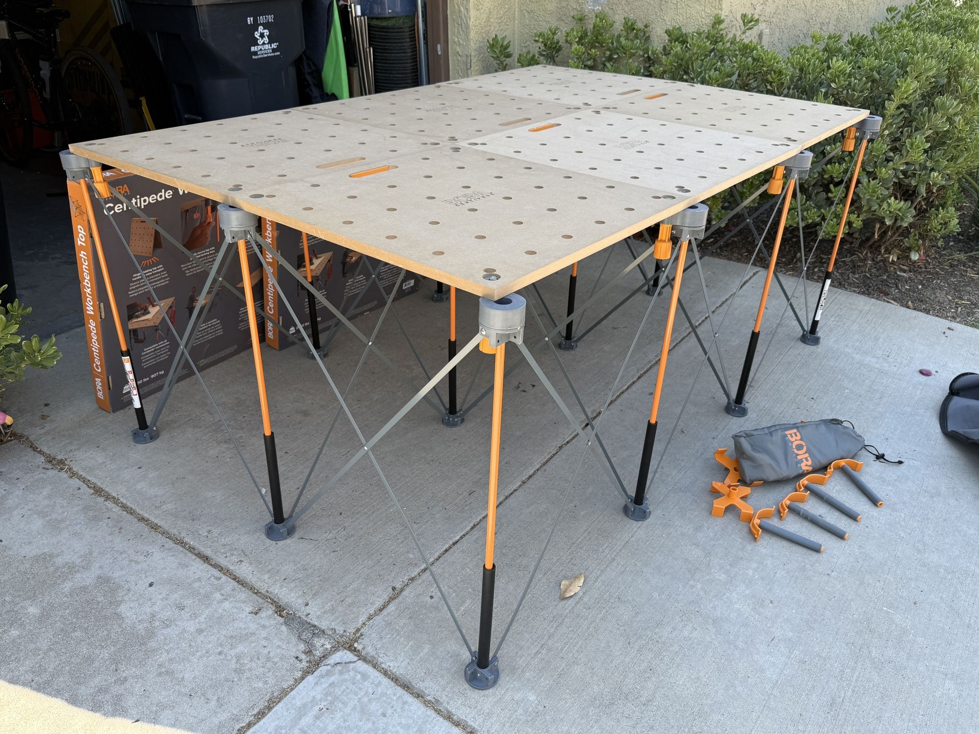 4x6 Bora Centipede Mobile Work Table