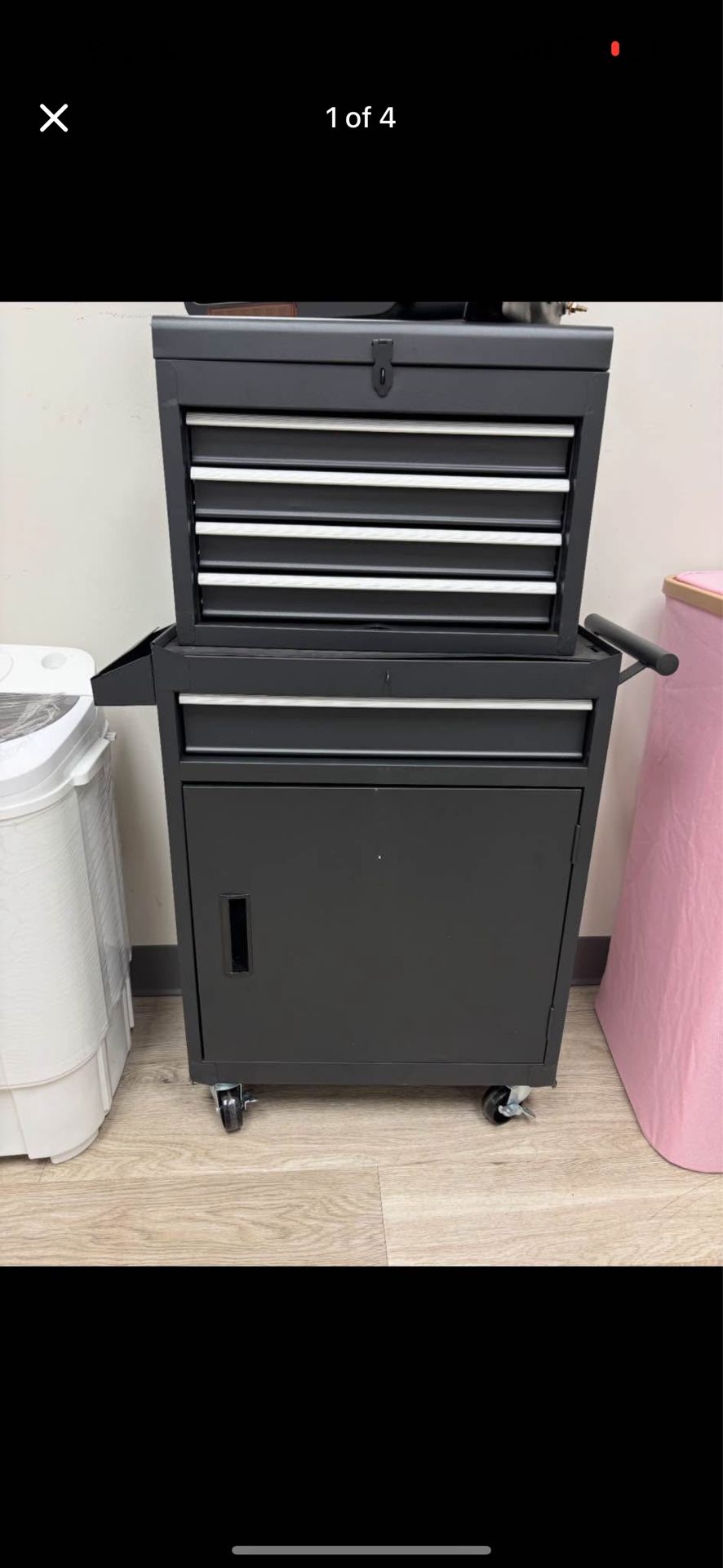 New tool box with wheels