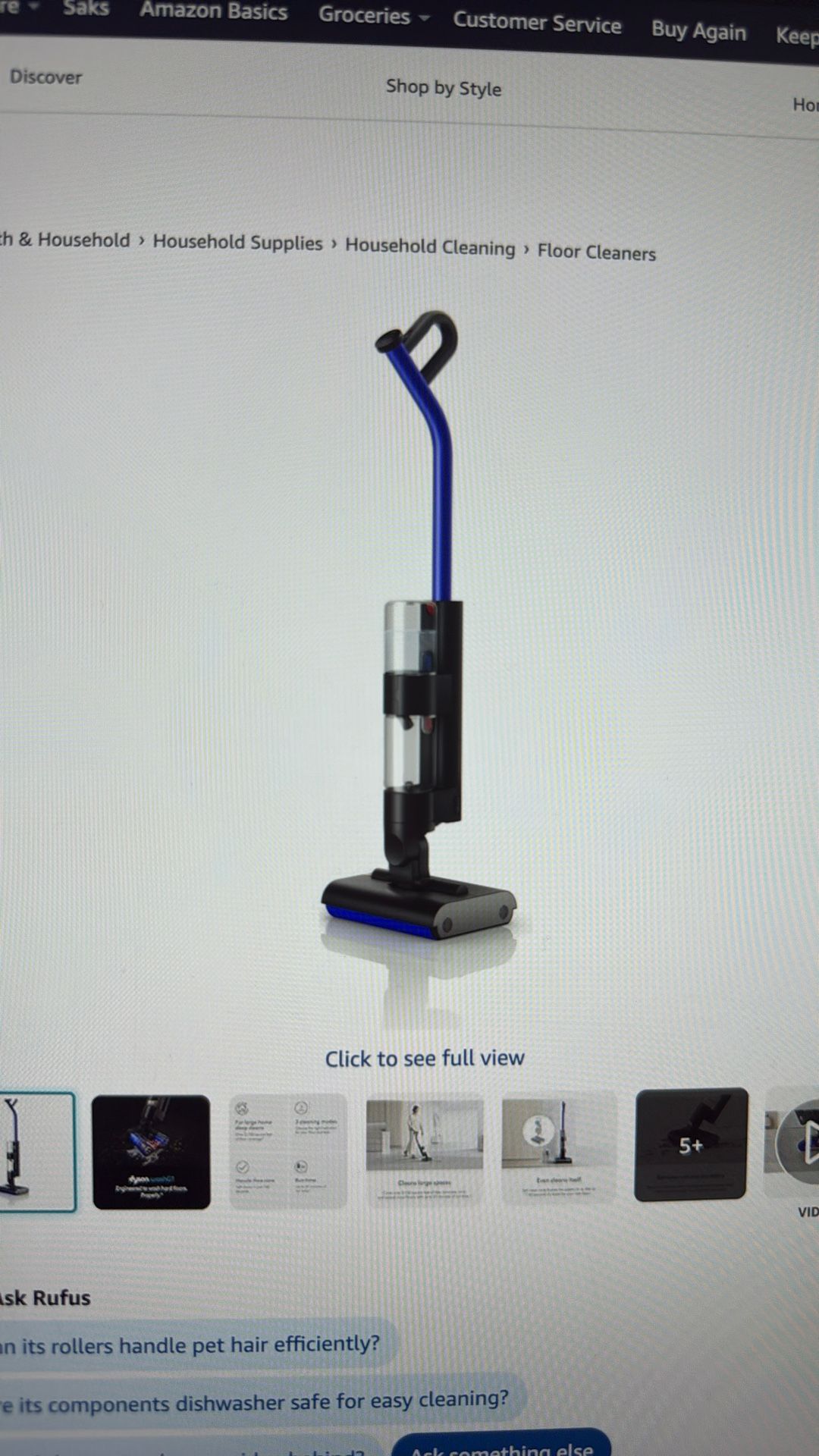 Brand New Never Opens Dyson g1 Wet cleaner
