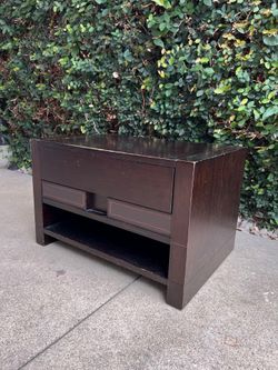 Bedside table and Bookshelf