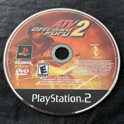 $4 ATV Offroad Fury 2 PS2