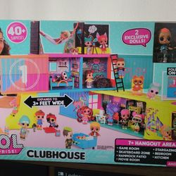 LOL Surprise Club House Playset With 40+ Surprises And 2 Exclusive Dolls