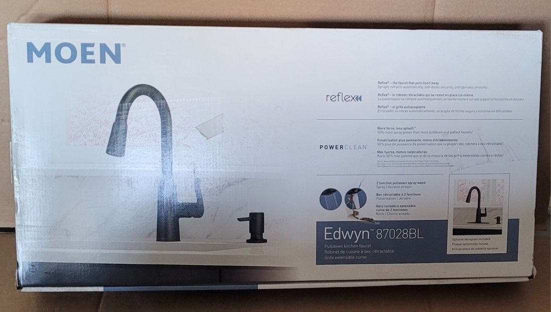 MOEN KITCHEN FAUCET 