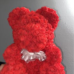 rose teddy bear 