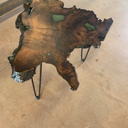 Live edge Epoxy Coffee table dining tables and charcuterie boards