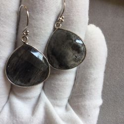 Handmade Earrings Silver 