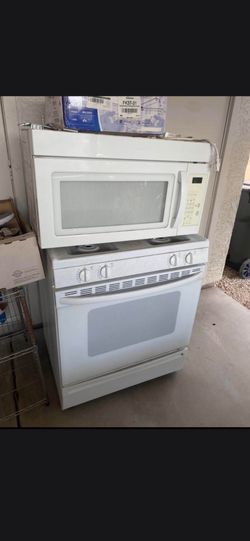 Stove gas with microwave