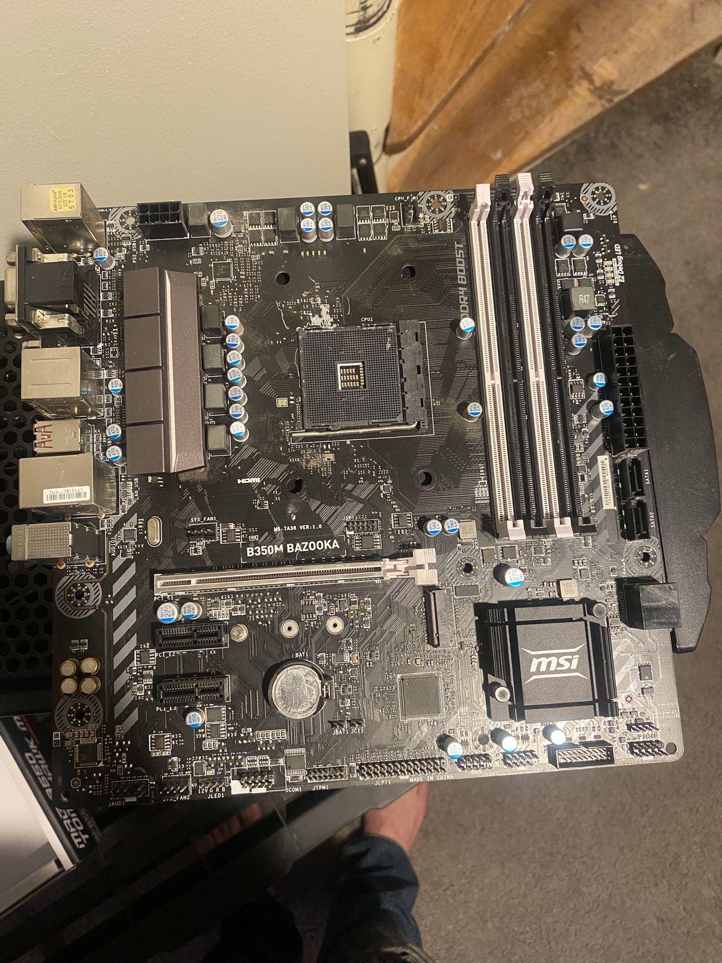 B350m Bazooka Motherboard (MSI)