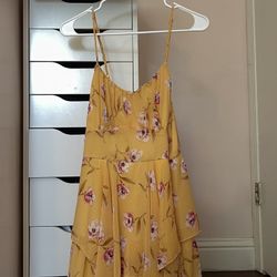 Yellow Floral Romper (NEW)