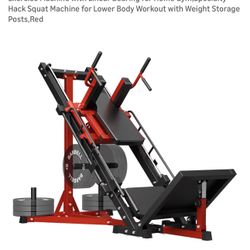 Leg Press Hack Squat Machine 