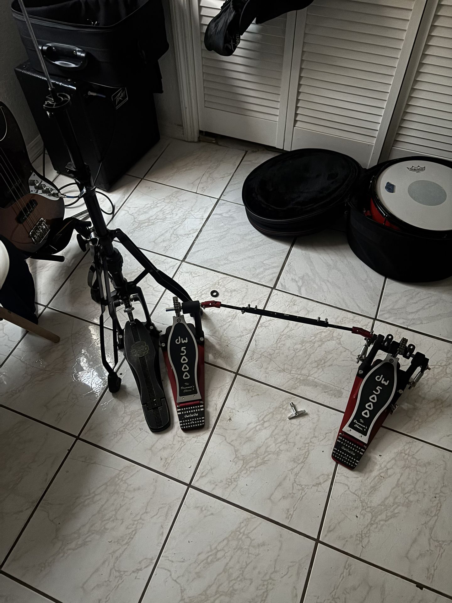 Dw 5000 double Pedals
