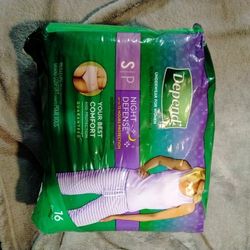 Ladies Depends Size S/P