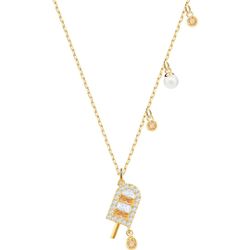 Gold Plated Ice Cream Necklace 