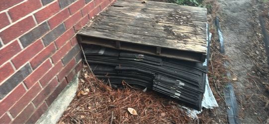Pallet of shingles