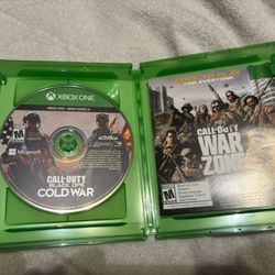 Video Game: Call of duty Black Ops Cold War