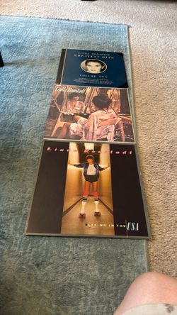 Linda Ronstadt Vinyl Lot