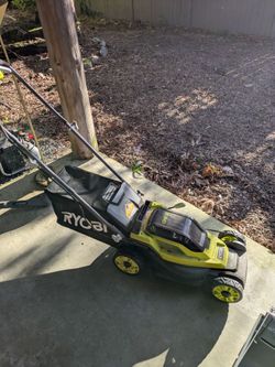 Ryobi lawnmower