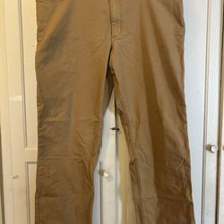 Carhartt canvas work pants workwear Sz 38x30
