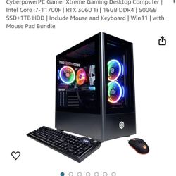 gaming pc (DOES NOT COME WITH MOUSE OR KEYBOARD)