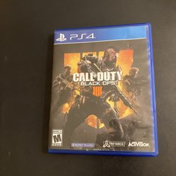 Call Of Duty PS4