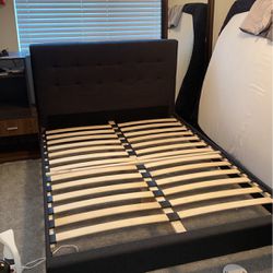 Full Bed frame And Mattress 