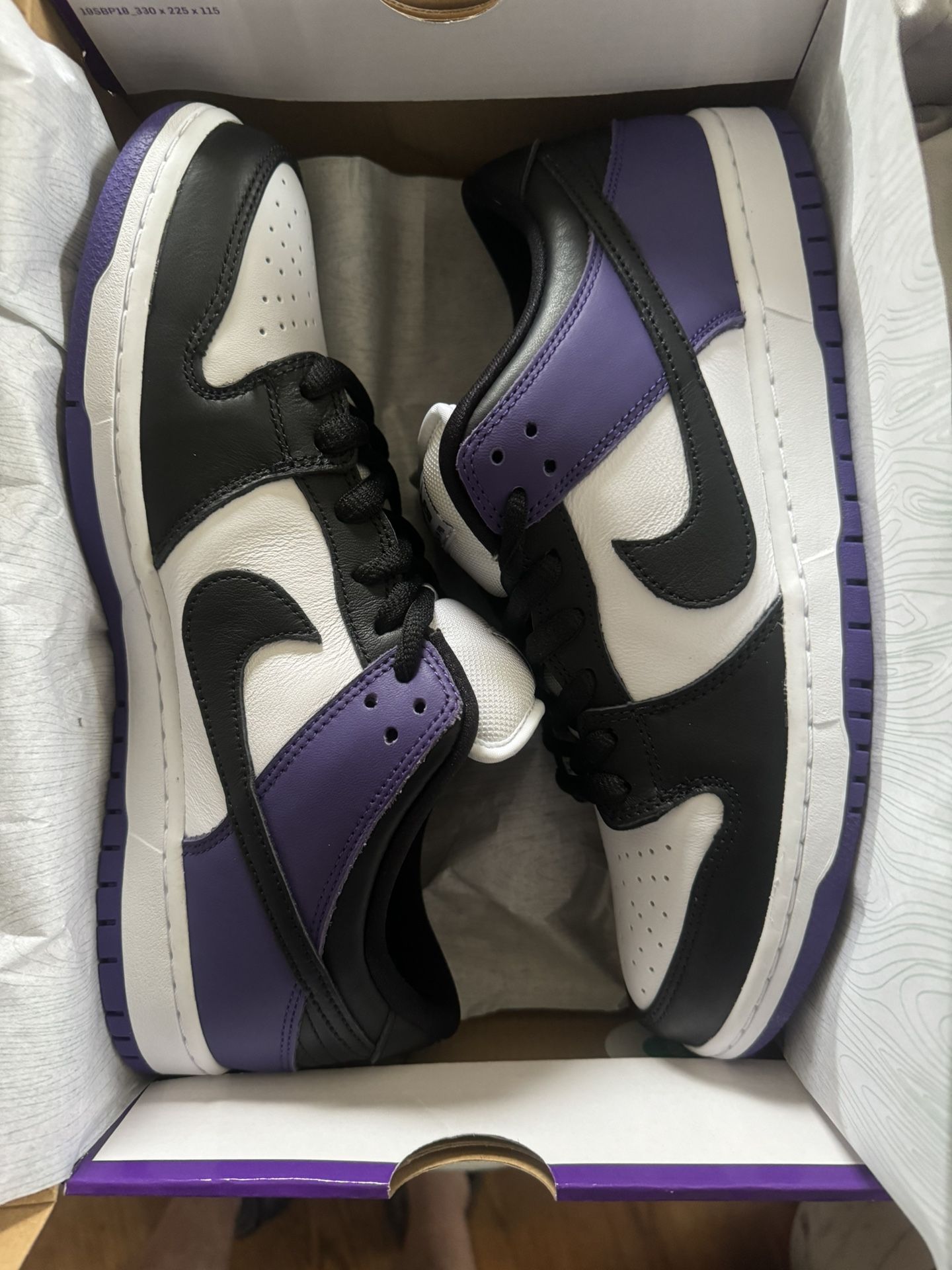 NIKE SB COURT PURPLE SSIZE 11.5 DEADSTOCK 